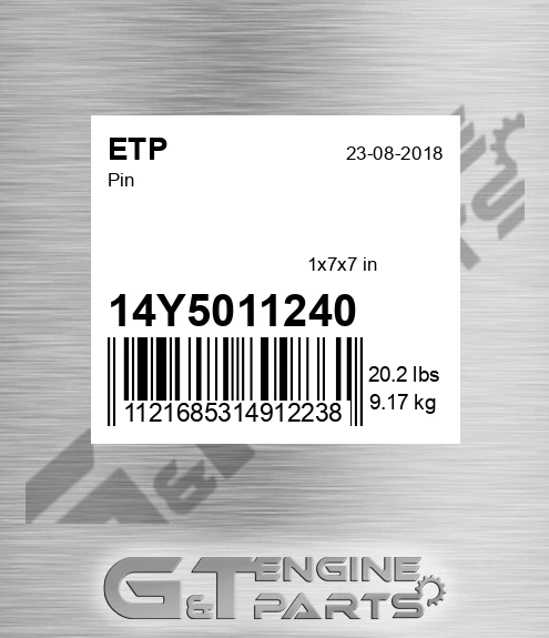 14Y5011240 Pin