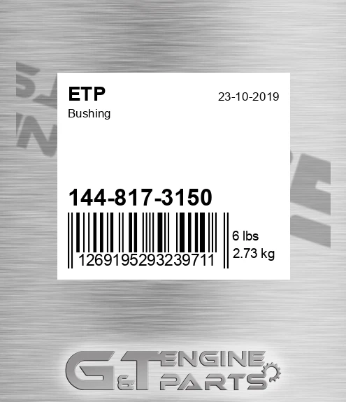 144-817-3150 Bushing