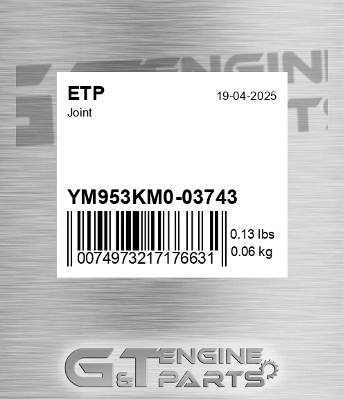YM953KM0-03743 Joint