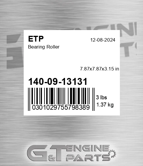 1400913131 Bearing Roller for ETP