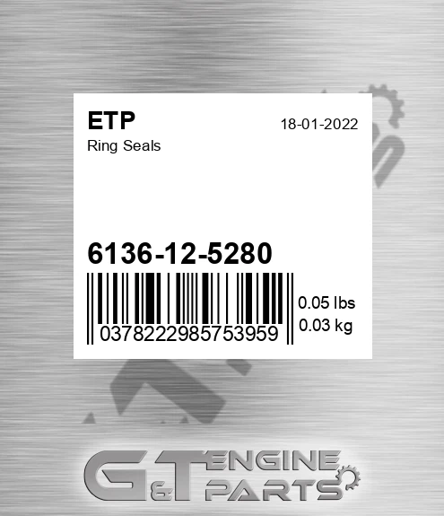 6136-12-5280 Ring Seals