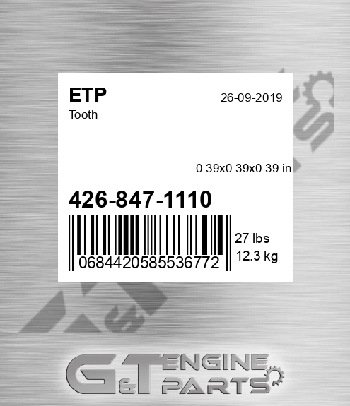 426-847-1110 Tooth