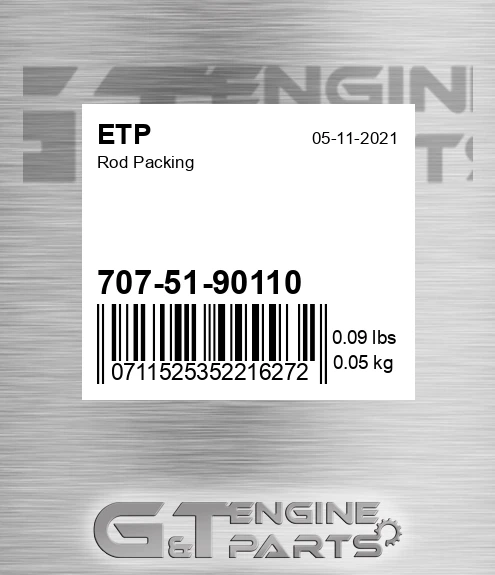 707-51-90110 Rod Packing