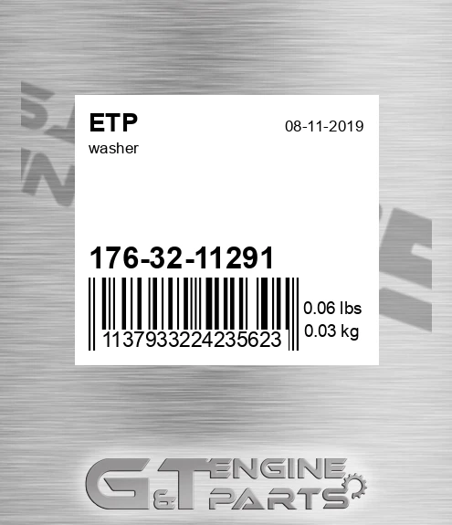 176-32-11291 Washer