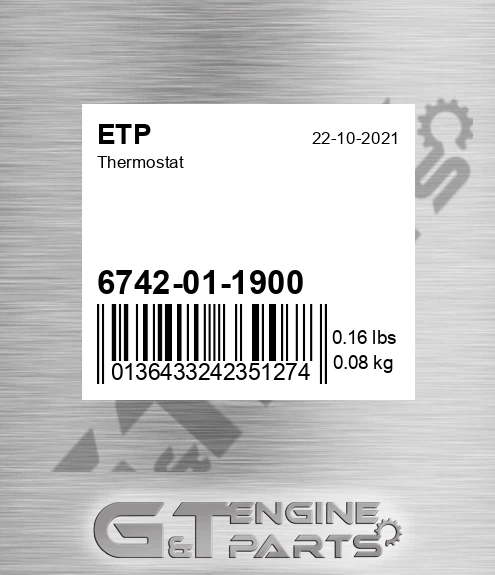 6742-01-1900 Thermostat