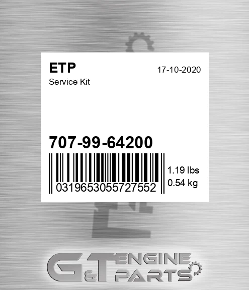 707-99-64200 Service Kit for ETP
