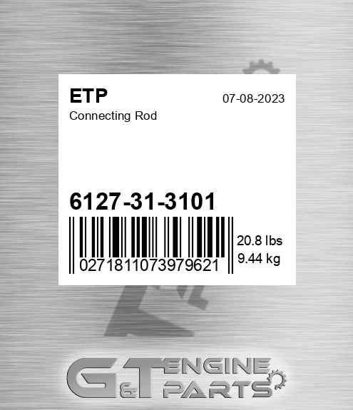 6127-31-3101 Connecting Rod for ETP