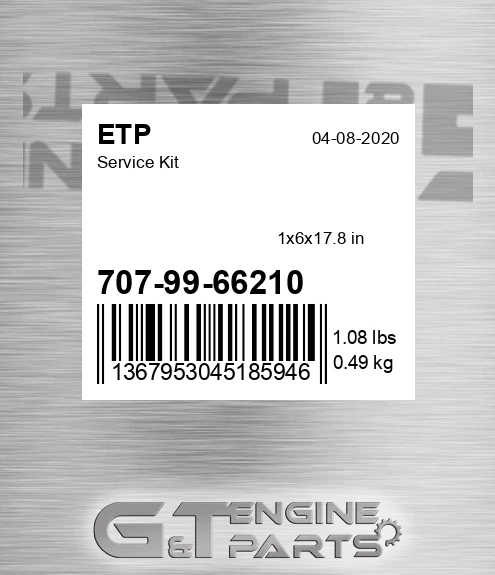 707-99-66210 Service Kit for ETP
