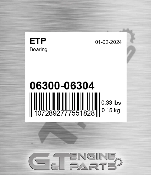 06300-06304 Bearing
