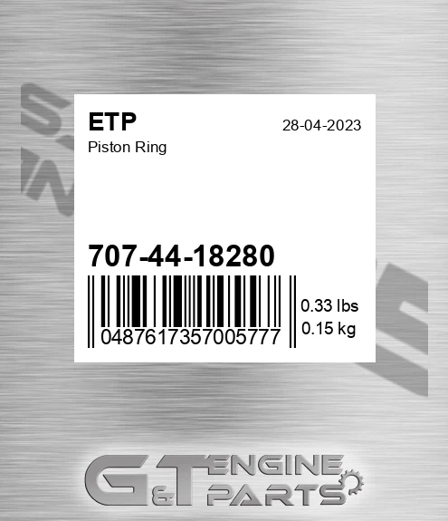 7074418280 Piston Ring