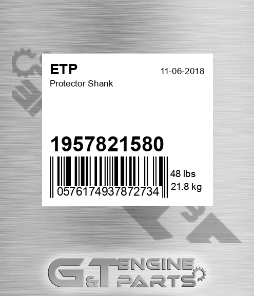 1957821580 Protector Shank for ETP