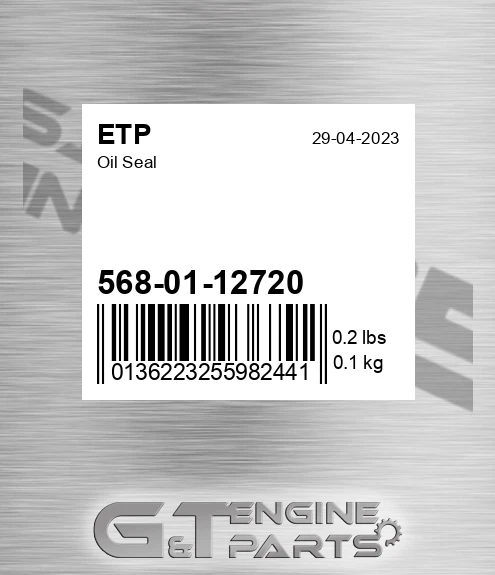 568-01-12720 Oil Seal