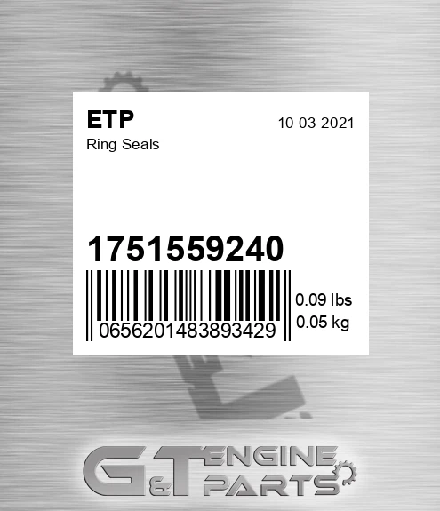 1751559240 Ring Seals for ETP