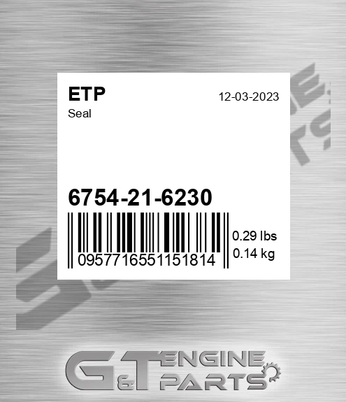 6754-21-6230 Seal for ETP