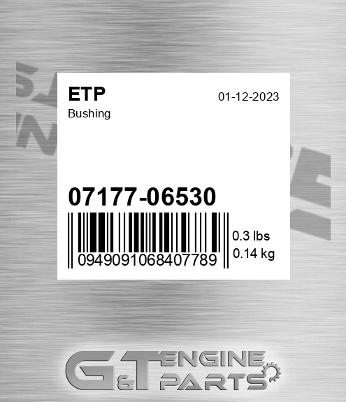 07177-06530 Bushing for ETP
