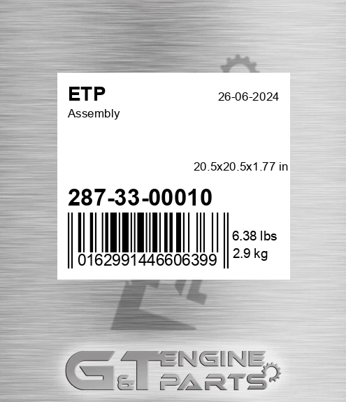 287-33-00010 Assembly