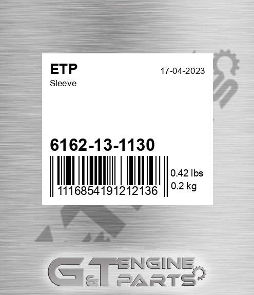 6162-13-1130 Sleeve