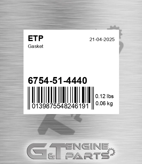6754-51-4440 Gasket for ETP