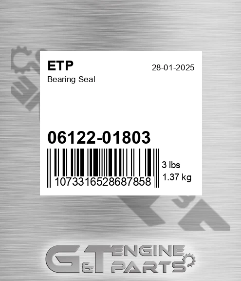 06122-01803 Bearing Seal