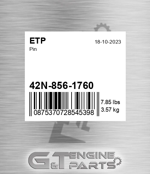 42N-856-1760 Pin