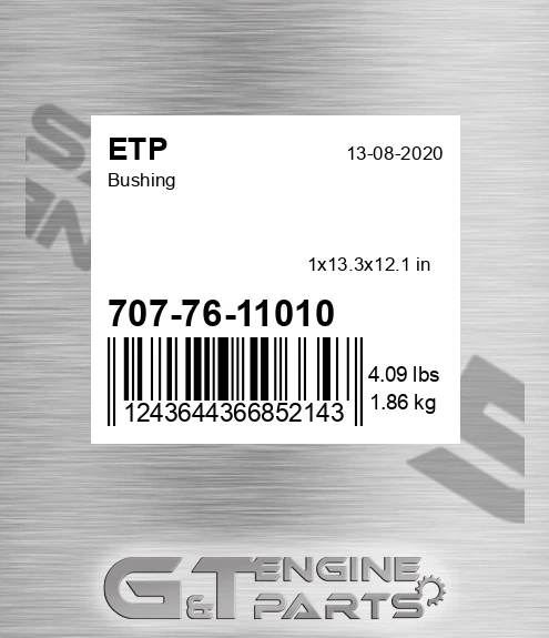 707-76-11010 Bushing for ETP