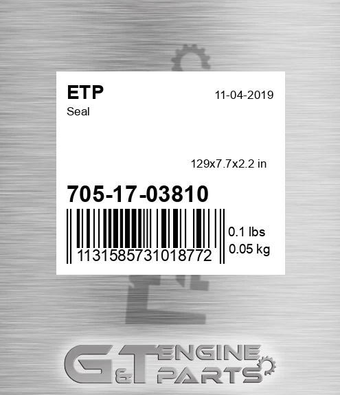 705-17-03810 Seal