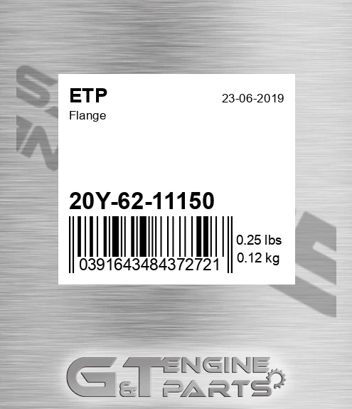 20Y-62-11150 Flange for ETP