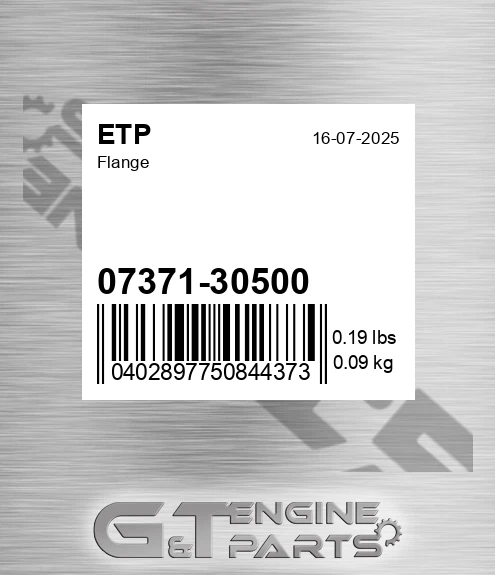 07371-30500 Flange