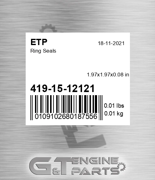 419-15-12121 Ring Seals