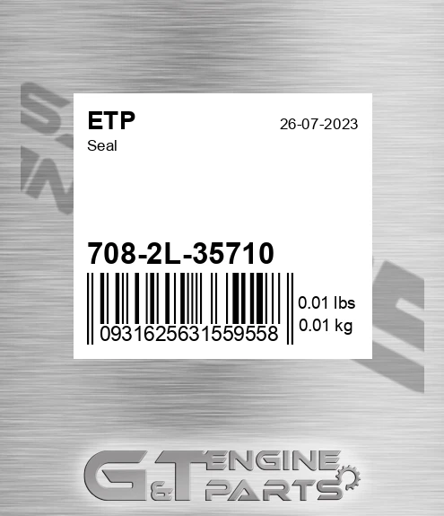 708-2L-35710 Seal for ETP