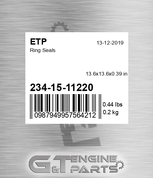 234-15-11220 Ring Seals