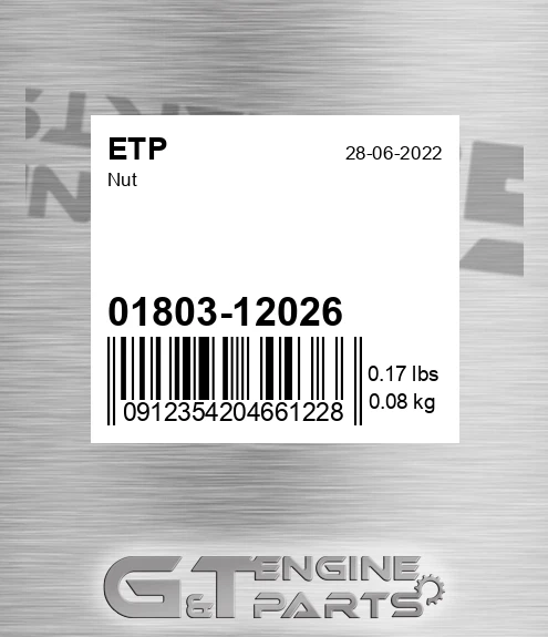 01803-12026 Nut