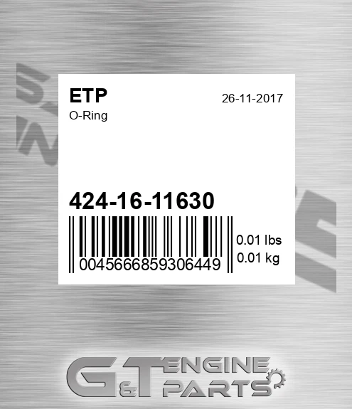 424-16-11630 O-ring