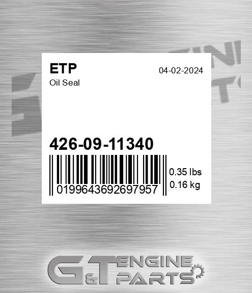 426-09-11340 Oil Seal