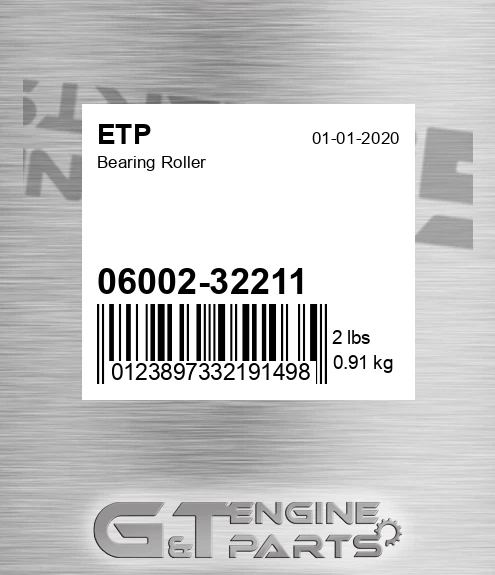 06002-32211 Bearing Roller for ETP