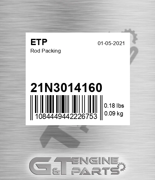 21N3014160 Rod Packing