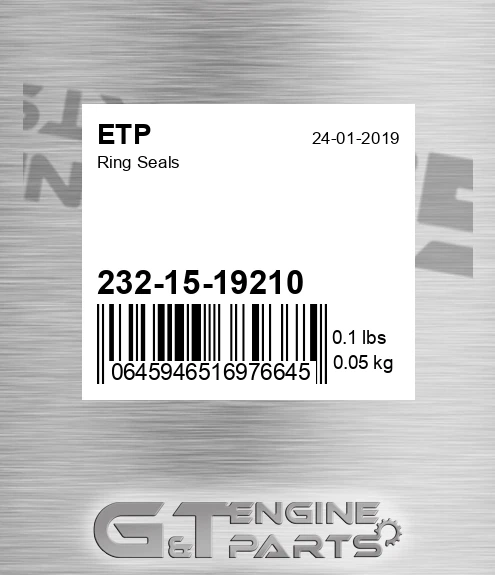 232-15-19210 Ring Seals