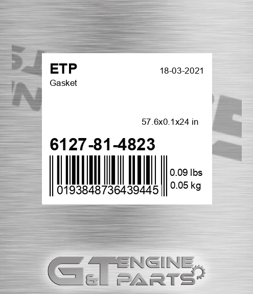6127-81-4823 Gasket