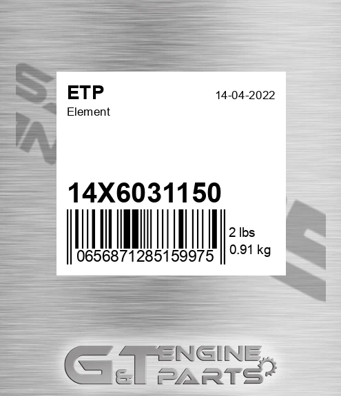 14X6031150 Element