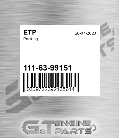 111-63-99151 Packing for ETP