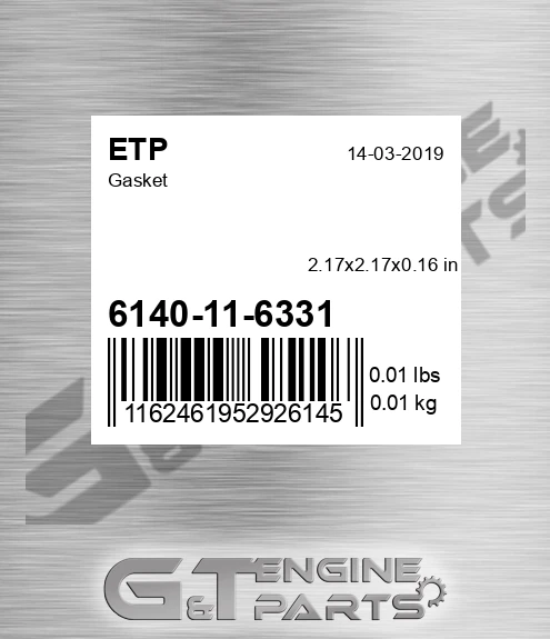 6140-11-6331 Gasket