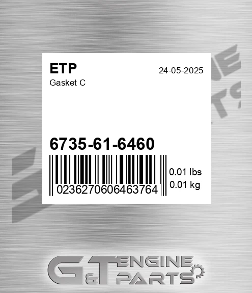 6735-61-6460 Gasket C