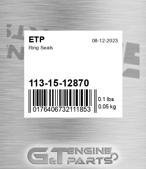 113-15-12870 Ring Seals