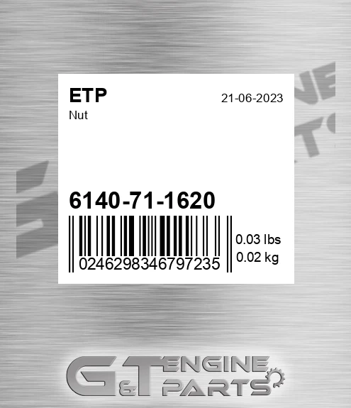 6140-71-1620 Nut