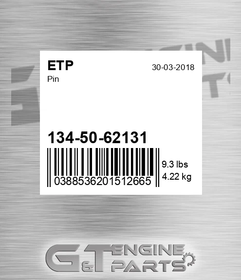 134-50-62131 Pin