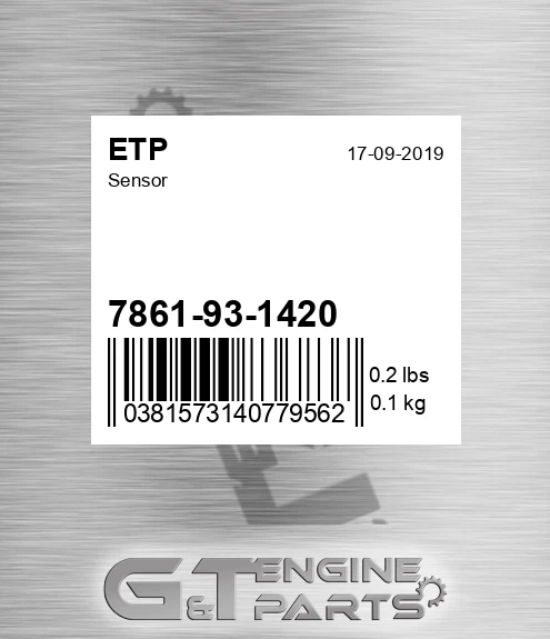 7861-93-1420 Sensor