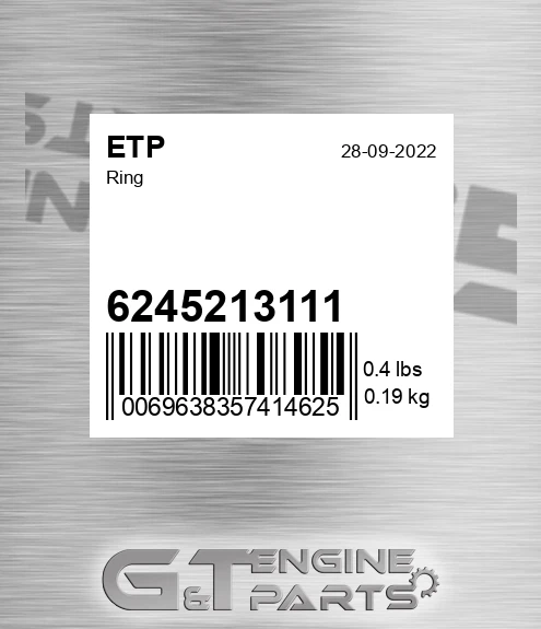 6245213111 Ring for ETP