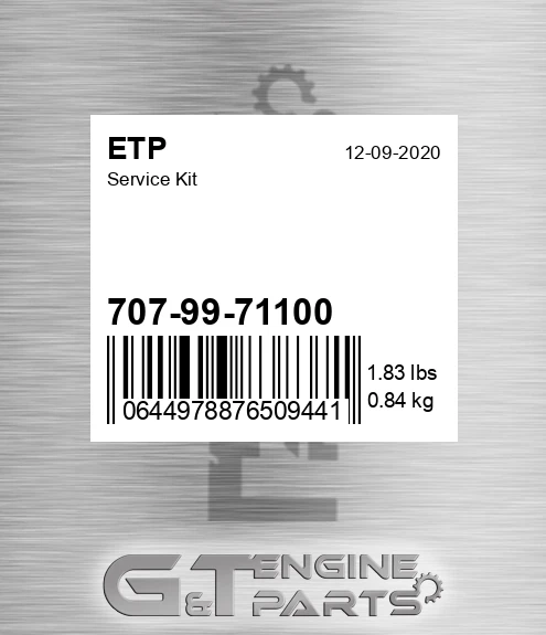 707-99-71100 Service Kit