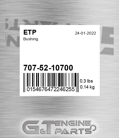 707-52-10700 Bushing