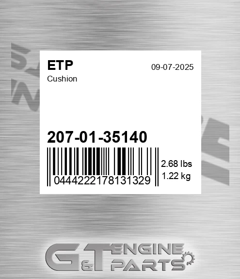 207-01-35140 Cushion